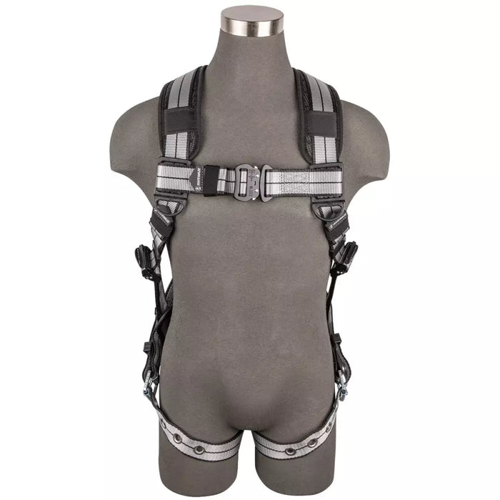 PRO+ Slate Full Body Harness: Alu 1D, Alu QC Chest, TB Legs