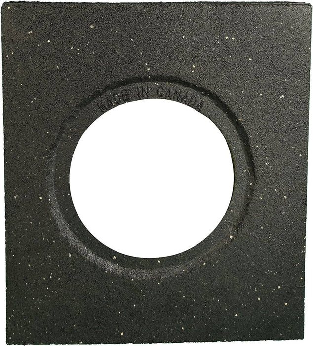 Trim Line Base, Black 17"x15"x1 1/2" - 10 lbs