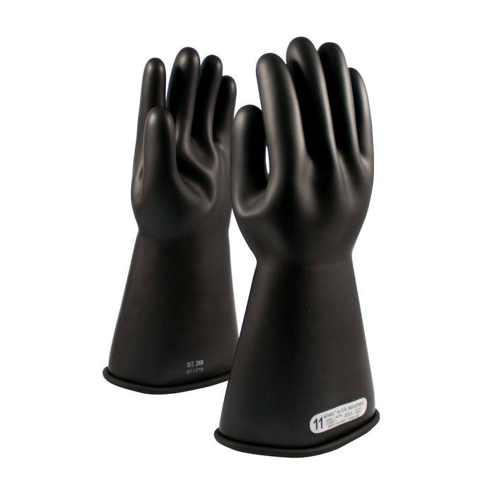 NOVAX Class 1 Rubber Insulating Glove with Straight Cuff - 14"