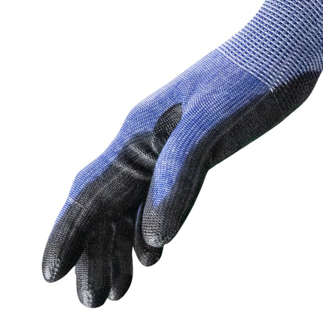 Hexarmor 2076 Helix, ANSI A6 Cut Resistant Glove, 13-gauge HPPE/Steel/Fiberglass Blend, Polyurethane Palm Coating (1 Pair)