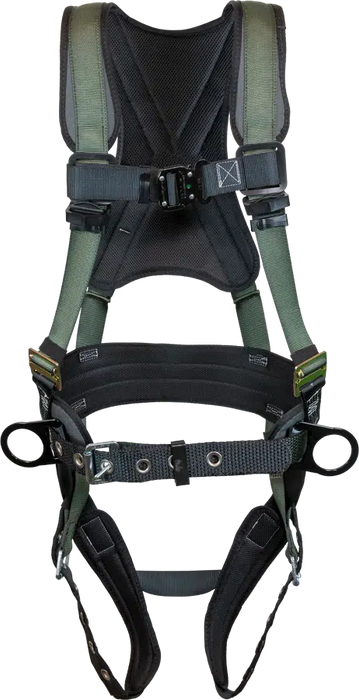 22850B Stratos Full Body Harness with Air-Mesh Comfort Shoulder, Back & Leg Pads