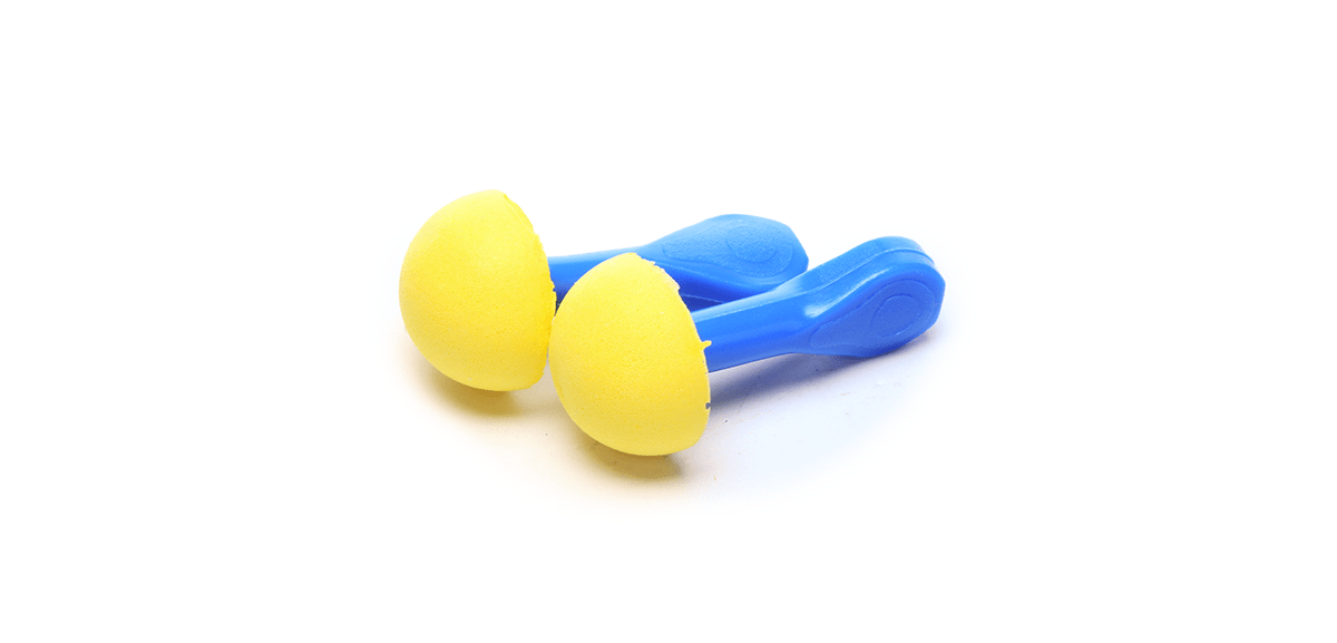 EAR EXPRESS Pod Plugs Earplugs Uncorded Blue Grips 400/case