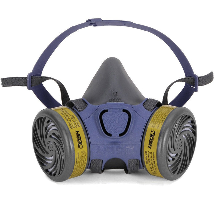 Moldex 7000 Series Reusable Half Mask Respirator, Lightweight and Low Profile, Mask Only