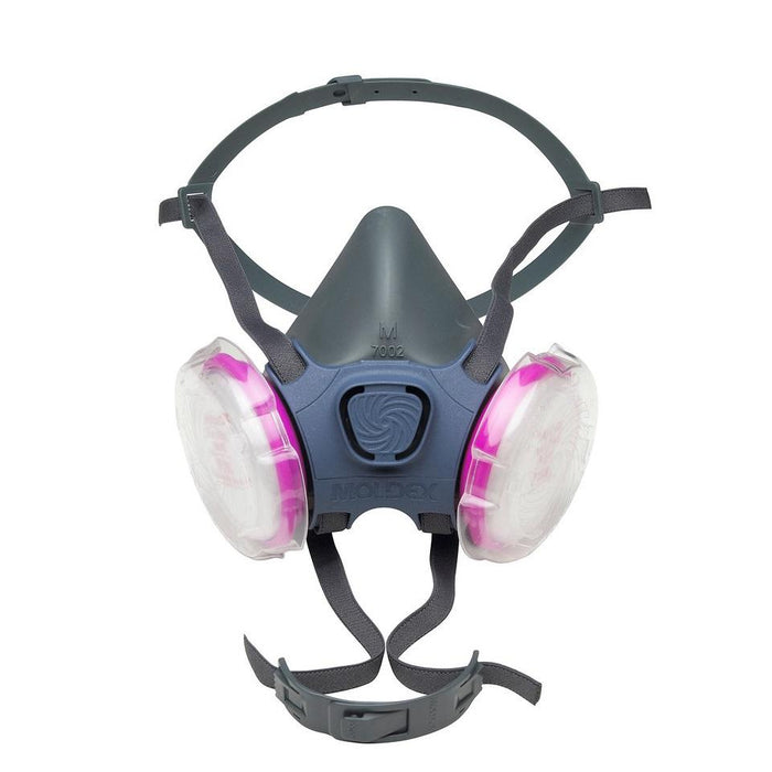 Moldex 7000 Series Reusable Half Mask Respirator, Lightweight and Low Profile, Mask Only