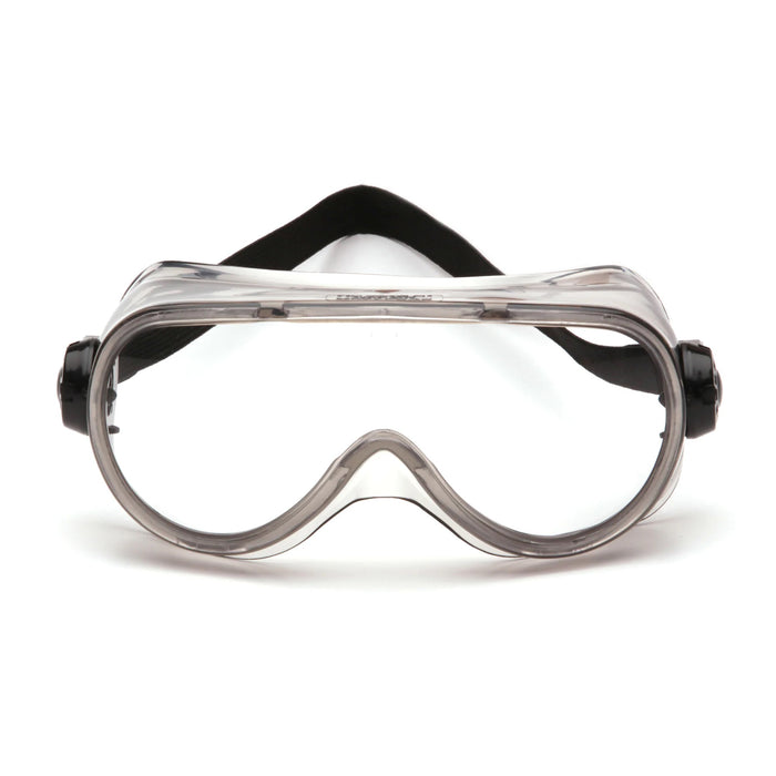 Pyramex G304T Top Shelf Chemical Splash Goggle, Clear Anti-Fog Lens (1 Pair)