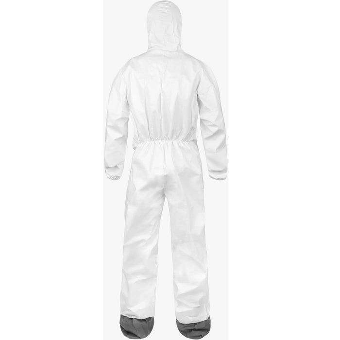 MicroMax NS Global Pattern Coveralls, MNSG414, Hood, Boots, Elastic Wrists & Ankles, Protective Storm Flap Over Zipper, Serged Seam, Elastic Back (Case of 25 Suits)