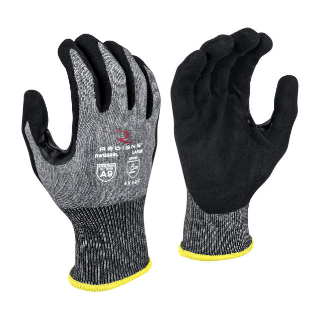 Radians RWG589 Sandy Foam Nitrile A9 HPPE Cut Glove