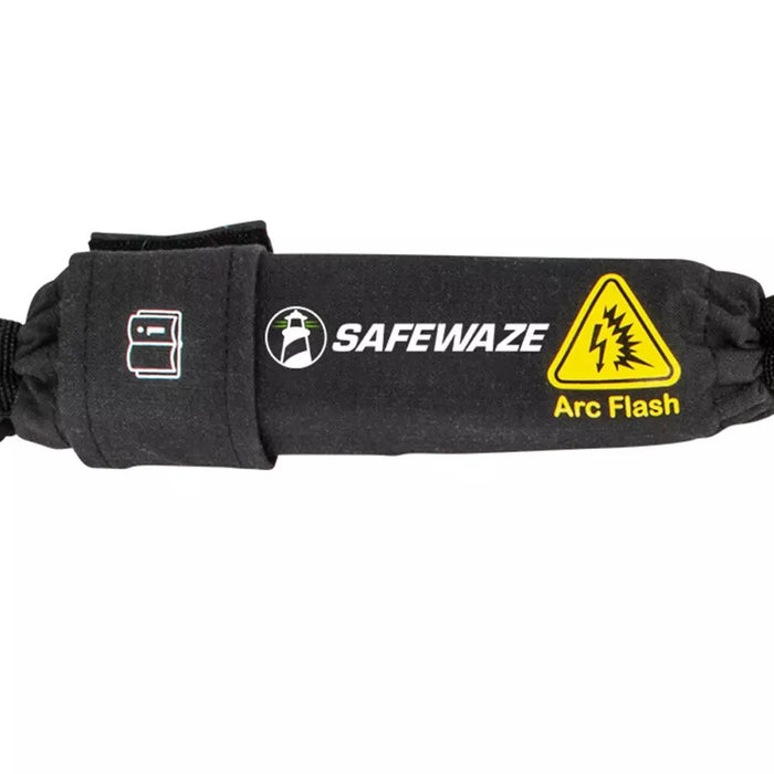 Arc Flash 6′ Energy Absorbing Lanyard: Dielectric Snap Hook, Soft Loop