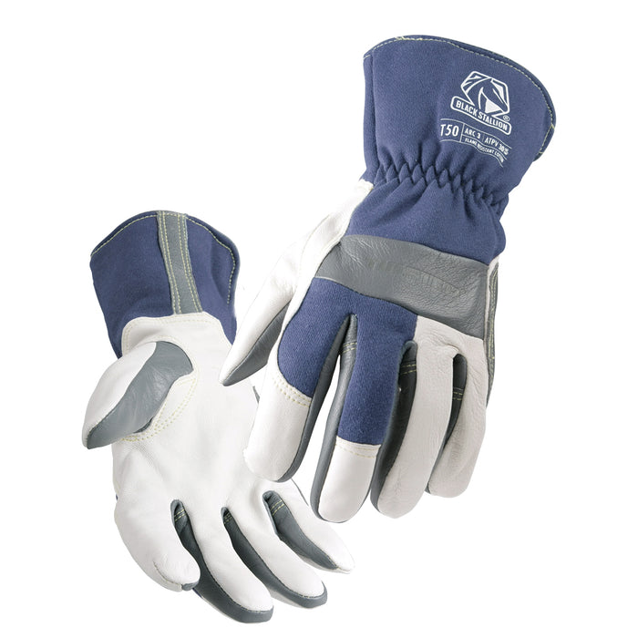 T50 Premium Grain Goatskin & FR Cotton TIG Welding Glove (1 Pair)