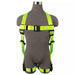 Arc Flash Full Body Harness: 1 D-Ring, Mating Buckle Torso, Quick-Connect Chest/Legs - SW77225-UT3QC - BHP Safety Products