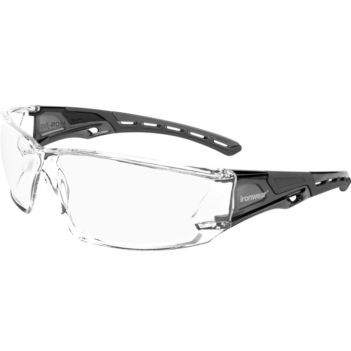 Iron - Fog Premium Grade Anti - Fog Safety Glasses Black Frame, Clear Lens 3085 - B - C/A - BHP Safety Products