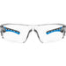 Iron - Fog Premium Grade Anti - Fog Safety Glasses Blue Frame, Clear Lens 3085 - BL - C/A - BHP Safety Products