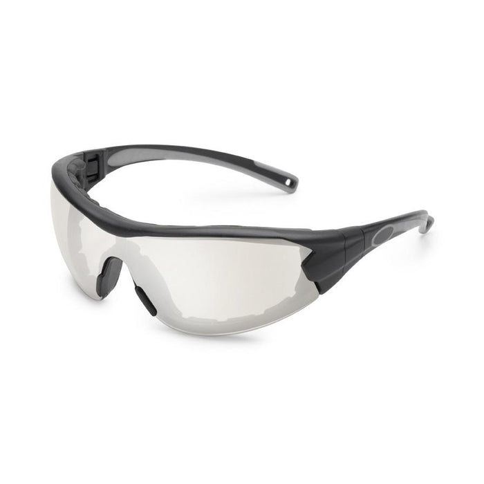 Gateway Safety Swap 21GB80 Safety Glass / Goggle Clear Lens with Removable Temples and Head Strap, Foam Lined 1/Pair