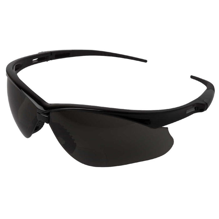 Kleenguard V60 Nemesis RX Readers Safety Glasses, Smoke Lens