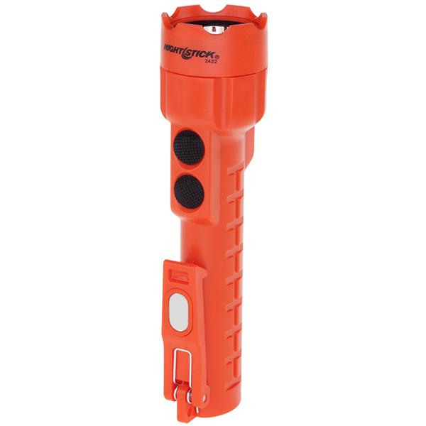 Nightstick NSP-2422R Dual-Light Flashlight with Dual Magnets, Red