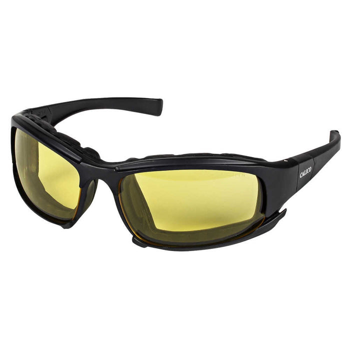 Kleenguard Calico V50 Safety Glasses/Goggle Hybrid with Anti-Fog Lens, Foam Padding, Interchangeable Temples, Head Strap and Microfiber Bag/Cleaning Cloth