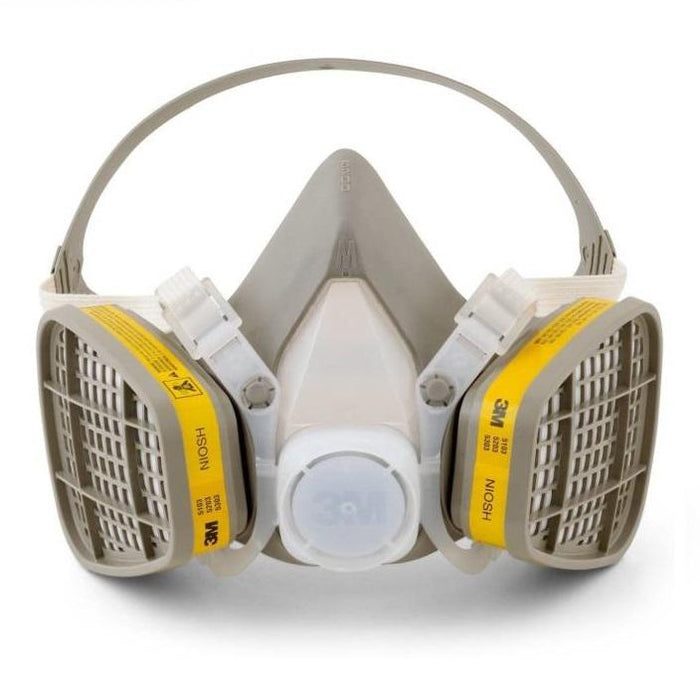 3M Half Facepiece Reusable Respirator 6000 Series with Filter and Cartridge Options