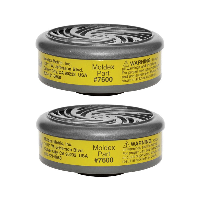 Moldex 7600 Multi-Gas/Vapor Smart® Cartridges For 7000/7800/9000 Series Respirators