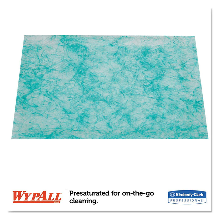 Wypall Waterless Industrial Cleaning Wipes, Cloth - 9.5" X 12" - 6 per Case