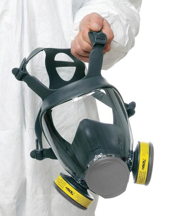 Moldex 9000 Series Reusable Full Face Respirator, Ultra-Lightweight with Cartridge Option