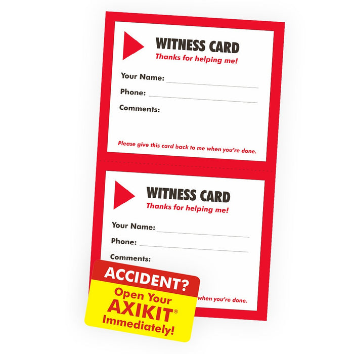 AxiKit Accident Report Kit for Documenting on the Job Incidents