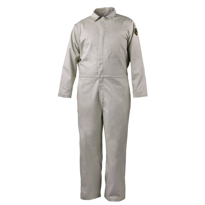 Flame-Resistant Cotton Coverall, Stone Khaki, CF2117-ST