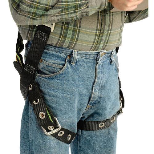 Miller DuraFlex Stretchable Harness with Sub-Strap Tounge Buckles and Back D-Ring, Universal Size