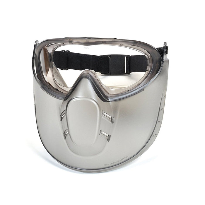 Capstone Clear Goggle with H2X Anti-Fog Lens and Removable Face Shield