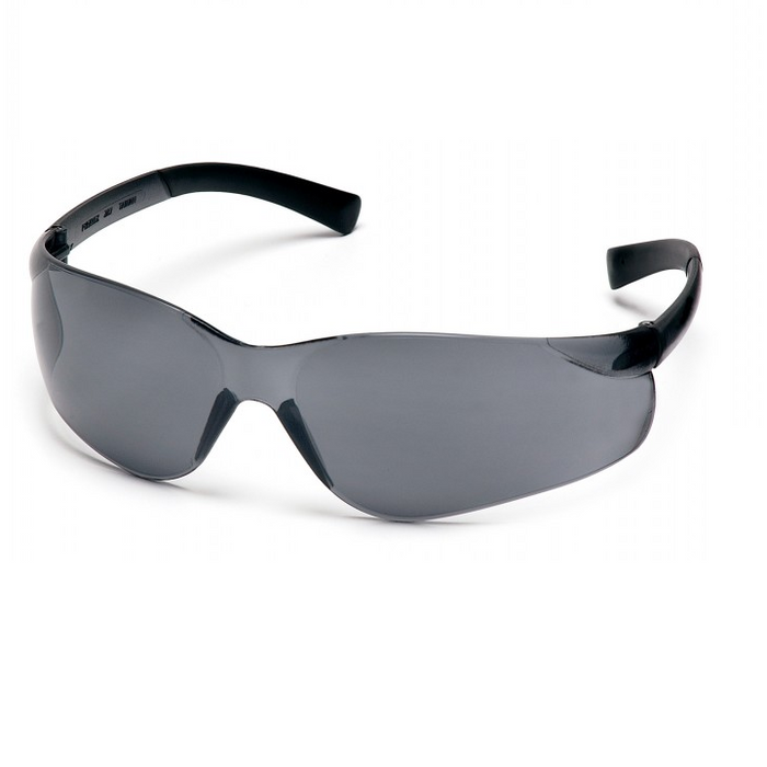 Pyramex Ztek Safety Glasses with Rubber Temples, ANSI Z87.1