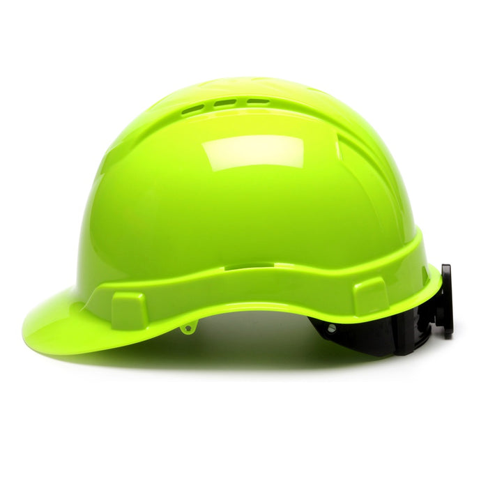 Ridgeline Vented Cap Style Hard Hat with 4-Point Ratchet Suspension