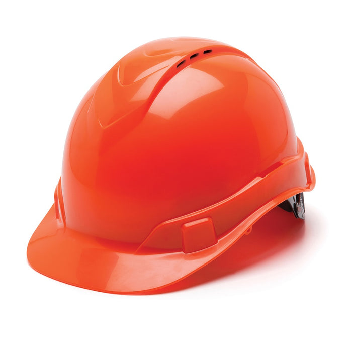 Ridgeline Vented Cap Style Hard Hat with 4-Point Ratchet Suspension