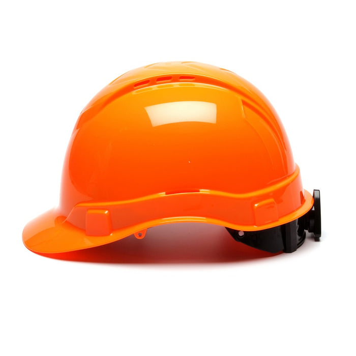 Ridgeline Vented Cap Style Hard Hat with 4-Point Ratchet Suspension