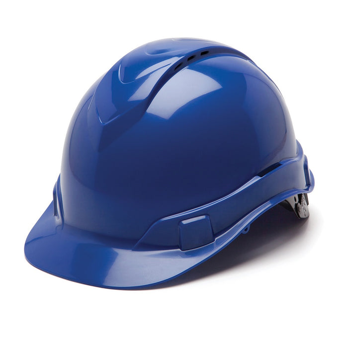 Ridgeline Vented Cap Style Hard Hat with 4-Point Ratchet Suspension