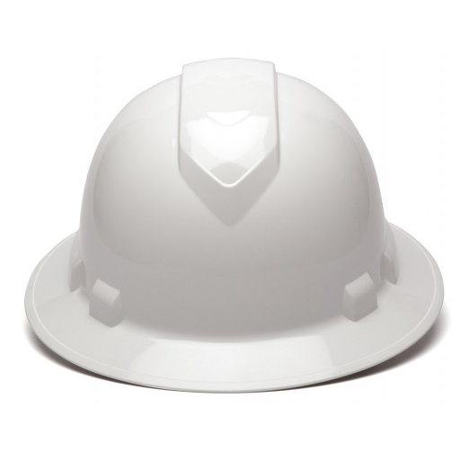 Ridgeline Full Brim Hard Hat with 4-Point Ratchet Suspension