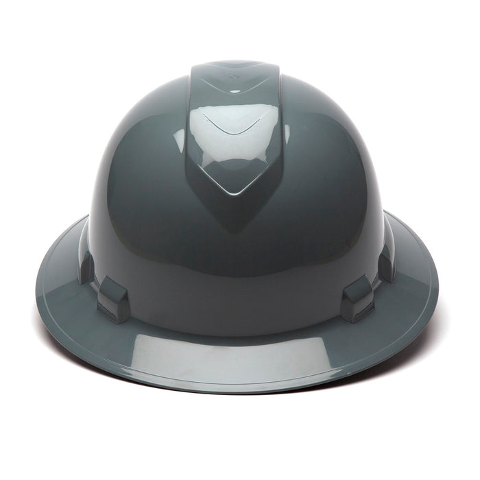 Ridgeline Full Brim Hard Hat with 4-Point Ratchet Suspension