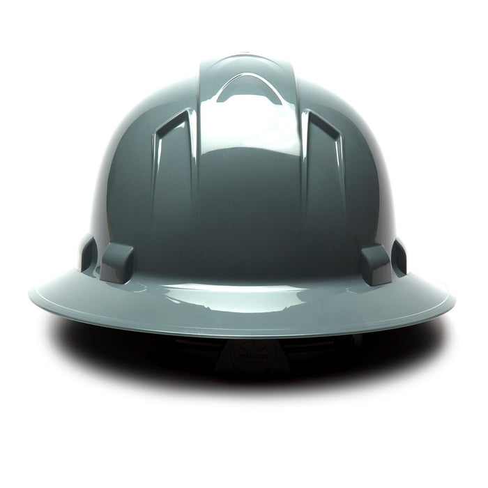 Ridgeline Full Brim Hard Hat with 4-Point Ratchet Suspension