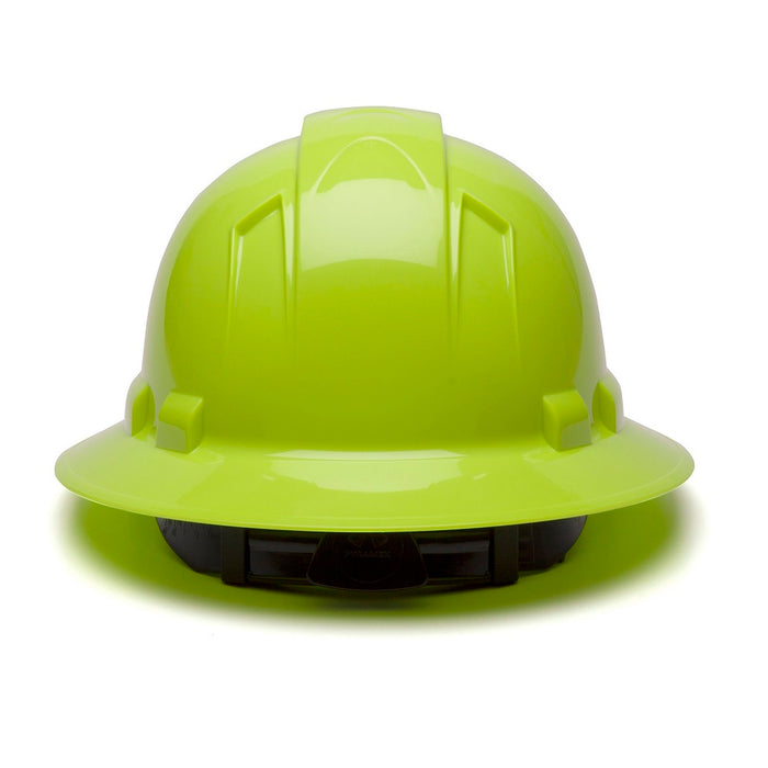 Ridgeline Full Brim Hard Hat with 4-Point Ratchet Suspension