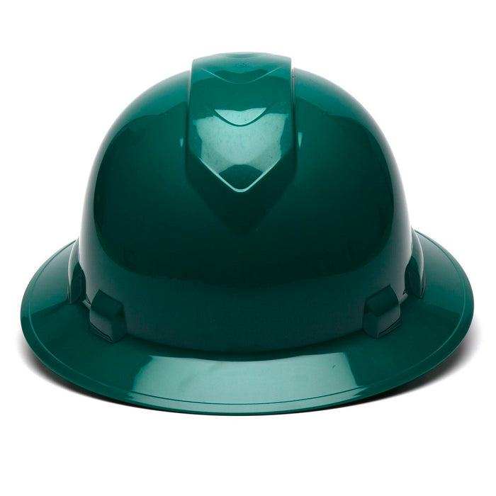 Ridgeline Full Brim Hard Hat with 4-Point Ratchet Suspension