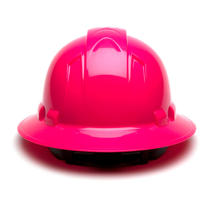 Ridgeline Full Brim Hard Hat with 4-Point Ratchet Suspension