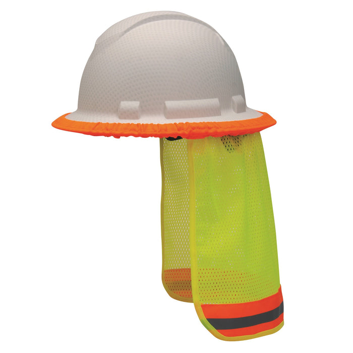 Pyramex HPESHADE10 Hi-Vis Yellow Hard Hat Neck Shade