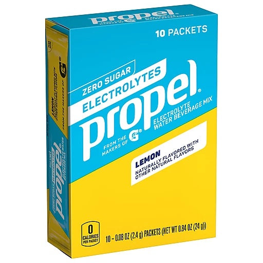 Propel ZERO Sugar - 0.08oz Powder Sticks - Electrolyte Water Beverage Mix (Each pack mixes with 20 fluid oz of water)