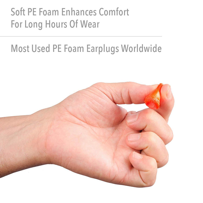 Howard Leight Max-1 Uncorded Foam Earplugs NRR (Noise Reduction Rating) 33 Decibels / 200 Pair/Box