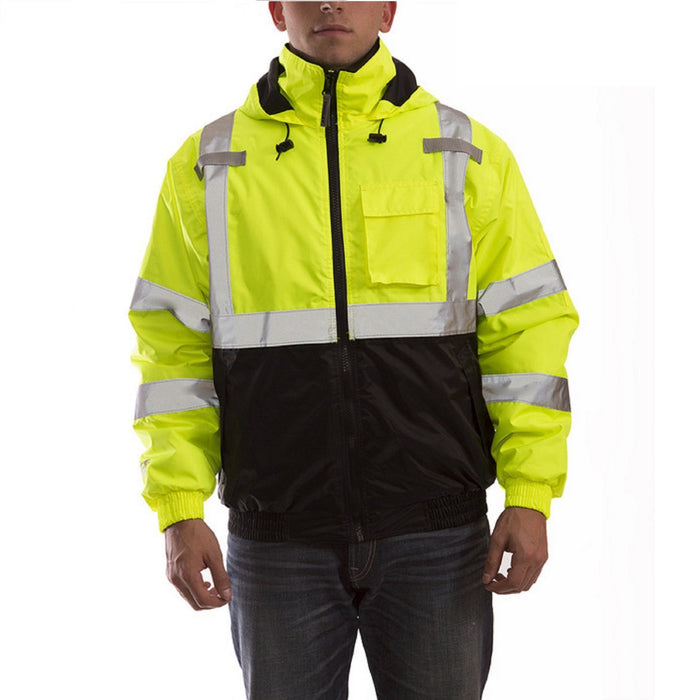 Tingley Bomber II Jacket, Lime J26112, Hi-Vis Insulated Safety Jacket