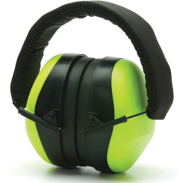 Earmuff - PM80 Series Folding Earmuff, Low Profile Design, Soft Foam Ear Cups, NRR (Noise Reduction Rating) 26 Decibels