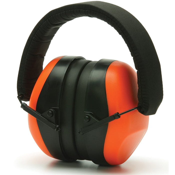 Earmuff - PM80 Series Folding Earmuff, Low Profile Design, Soft Foam Ear Cups, NRR (Noise Reduction Rating) 26 Decibels