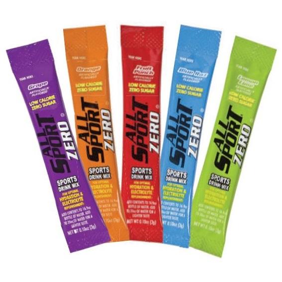 All Sport Powder Hydration Sticks, Zero Calorie, Performance Electrolyte Drink Mix, Sugar Free, 2x Potassium, Variety 500/Case