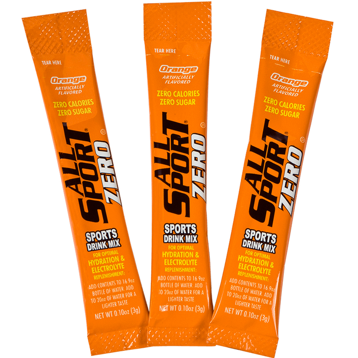 All Sport Powder Hydration Sticks, Low Calorie, Performance Electrolyte Drink Mix, Sugar Free, 2x Potassium, 3 Grams/Stick, 50 Sticks per Box