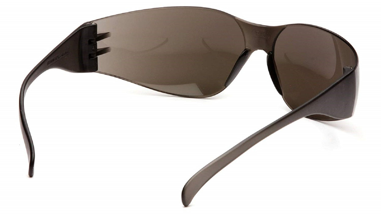 Pyramex Intruder Safety Glasses, Lightweight, Frameless Protection and Integrated Nosepiece, ANSI Z87.1