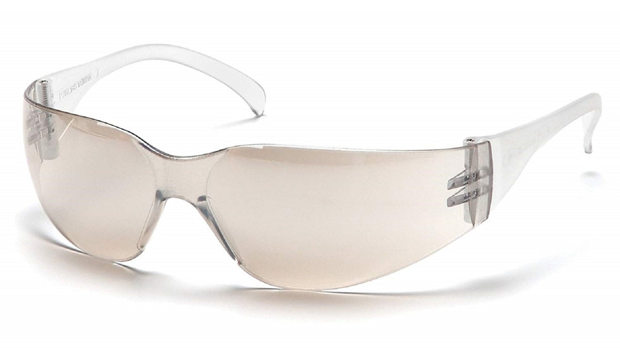 Pyramex Intruder Safety Glasses, Lightweight, Frameless Protection and Integrated Nosepiece, ANSI Z87.1