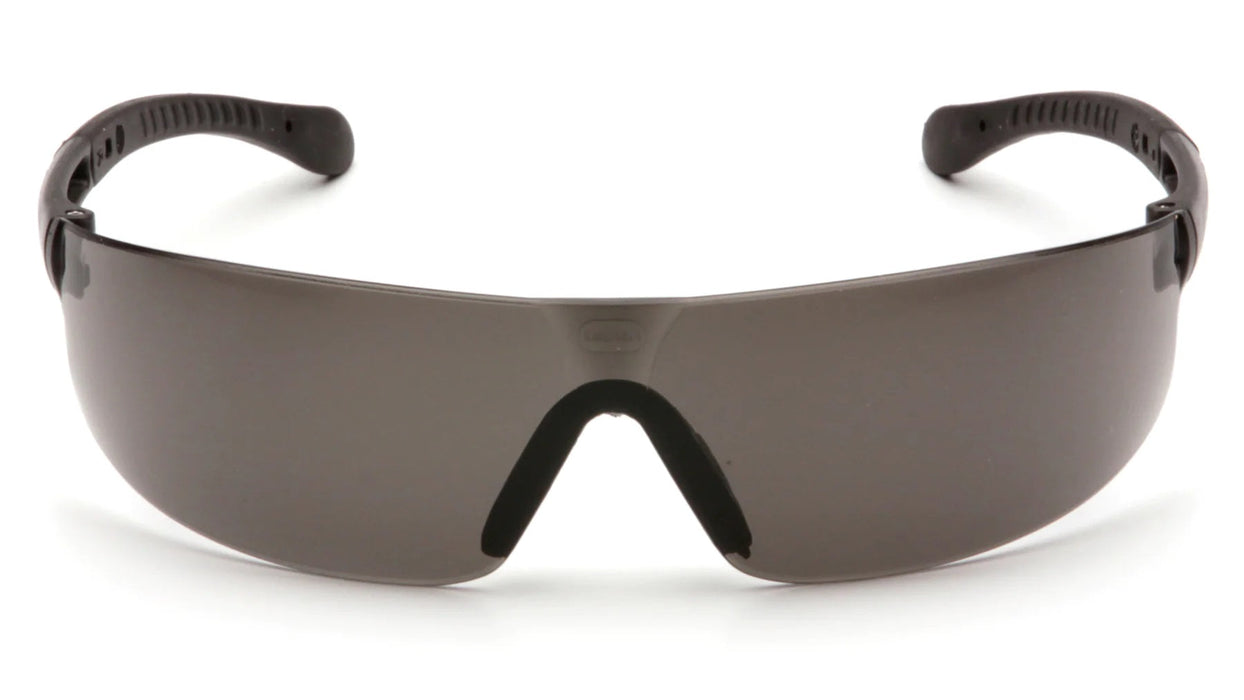 Pyramex Provoq, Frameless Safety Glasses, Soft Nosepice & Rubber Temples - ANSI Z87+